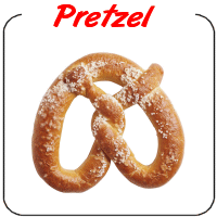 Giant Pretzel Decal