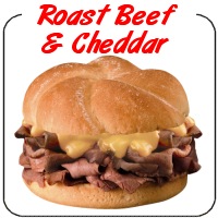 Roast Beef and Cheddar on a Bun Decal